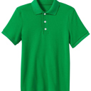 Kelly Green 5 Galaxy by Harvic Boys School Uniform Polo (Little Boys & Big Boys)