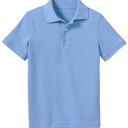 Lt. Blue 5 Galaxy by Harvic Boys School Uniform Polo (Little Boys & Big Boys)