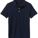 Navy Blue 16 Galaxy by Harvic Boys School Uniform Polo (Little Boys & Big Boys)