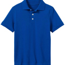 Royal Blue 14 Galaxy by Harvic Boys School Uniform Polo (Little Boys & Big Boys)