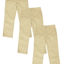  Boy's 3-Pack Super Stretch Slim Fit Chino Pants (Size 4-20)