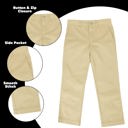 Khaki & Khaki & Khaki 14 Boy's 3-Pack Super Stretch Slim Fit Chino Pants (Size 4-20)