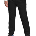 Black 18 Boy's Stretch Slim Fit School Uniform Chino Pants