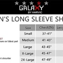  Men's Cotton-Blend Long Sleeve Crew Neck Tee