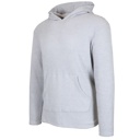 Heather Grey XXL Men's Waffle Knit Thermal Pullover Hoodie (S-3XL)