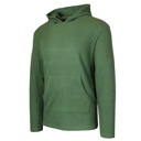 Olive XL Men's Waffle Knit Thermal Pullover Hoodie (S-3XL)