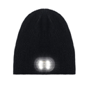  Reflective & Reversible LED Knit Beanie - Black