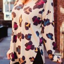  SALE! Colorful Leopard Long Sleeve Top