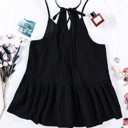  Sale! Peplum Tied Racerback Tank Top
