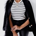  Sale! Striped Ribbed Tank Top
