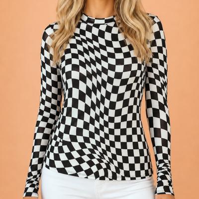 Clearance! The Checker Daze Mesh Top