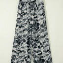  Clearance! Camo Drawstring Waist Wide Leg Pants
