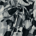  Clearance! Camo Drawstring Waist Wide Leg Pants