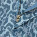 Clearance! Leopard Frayed Edge Wide Leg Jeans