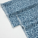  Clearance! Leopard Frayed Edge Wide Leg Jeans