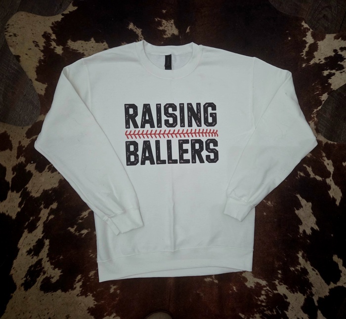 Raising Ballers Graphic Sweatshirt