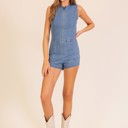  Festival Worthy Denim Romper