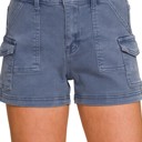 Small Blackberry Utility Pocket Shorts