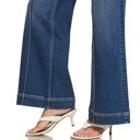  ZENANA- High Rise Wide Leg Pintuck Denim Pants