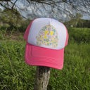 Smiley- Pink Summer Trucker Hats