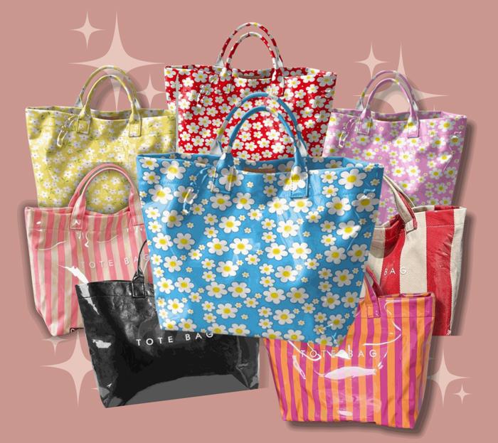 Vinyl tote Bag