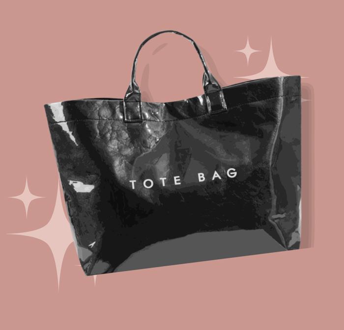 Vinyl tote Bag