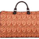 Copper Tooled American Bling Weekender Bag