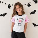  Boo Club | Girls Halloween Shirt | Lace Sleeves