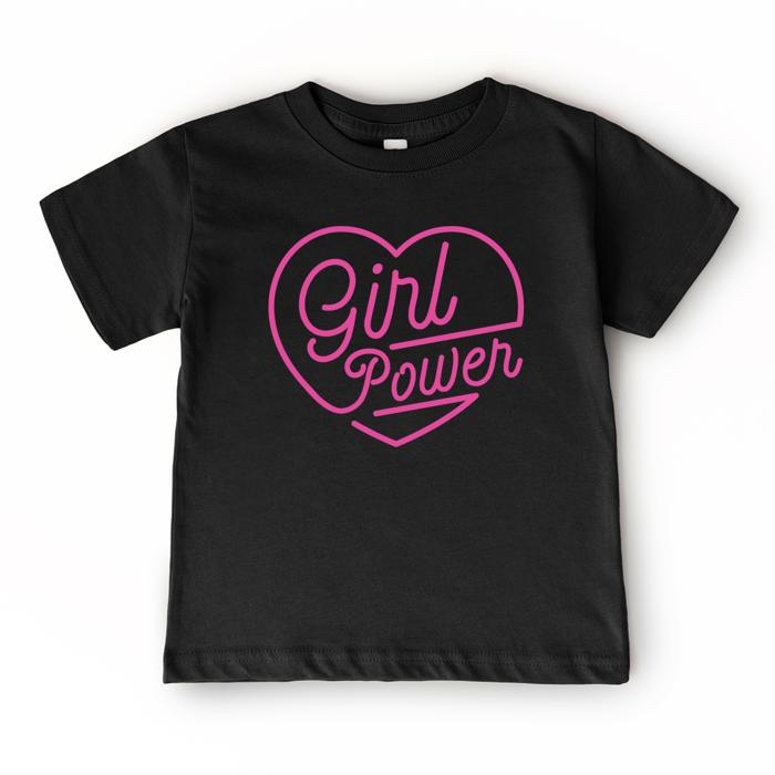 Girl Power Shirt, Youth Girl Shirt, Girls Empowerment Shirt, Toddler Girl Graphic Tee