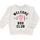  Boo Club Girls Halloween Sweatshirt