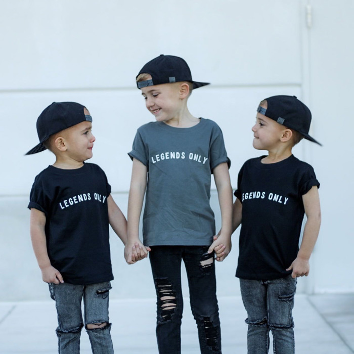 Dad and Son Matching Shirts – Legends Only Father’s Day Graphic Tee (Toddler & Adult)