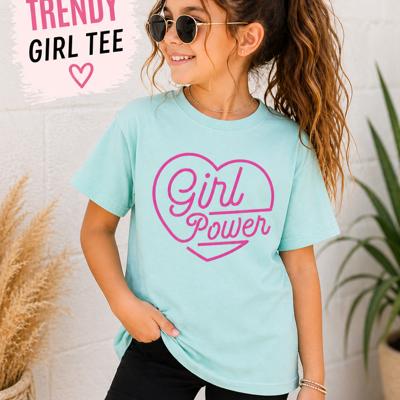 Girl Power Shirt, Youth Girl Shirt, Girls Empowerment Shirt, Toddler Girl Graphic Tee