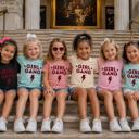  Girl Gang Shirt for Girls, Toddler Girl Graphic Tee, Matching Sister Tees, Trendy Youth T-Shirt, Best Friends Matching Outfit