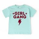  Girl Gang Shirt for Girls, Toddler Girl Graphic Tee, Matching Sister Tees, Trendy Youth T-Shirt, Best Friends Matching Outfit