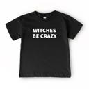  Witches Be Crazy Boys Halloween Sweatshirt | Funny Kids  Halloween Shirt