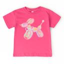  Top Trend! Balloon Dog Girls Tee | Cute Boutique Kids Shirt | Bright Summer Outfit
