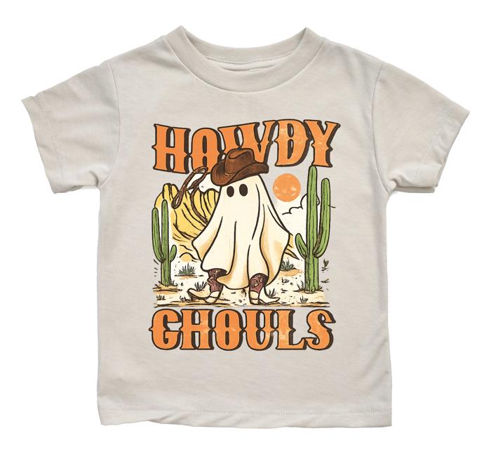 Kids Halloween Shirt, Vintage Fall Boys Shirt, Western Spooky Season Tee,