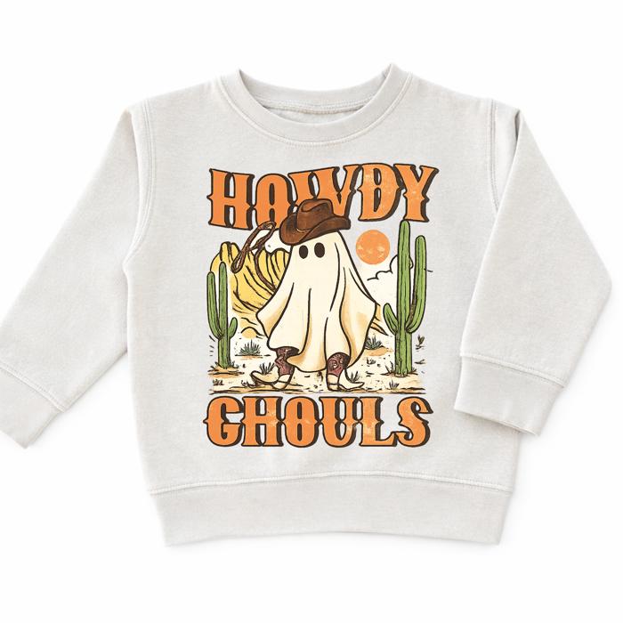 Kids Halloween Sweatshirt | Vintage Fall Boys Sweatshirt