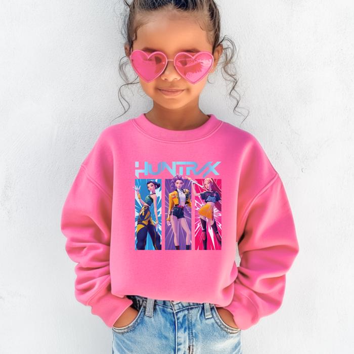 Kpop Demon Hunters Sweatshirt for Girls
