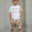 Toddler Graphic Tee | Pool Days + Sun Rays Kids Summer Shirt
