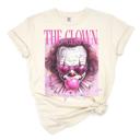  Pennywise Halloween Shirt | Mom and Daughter Matching Halloween Tee | Pink Horror Graphic Tee | Spooky Season Shirt