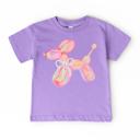  Top Trend! Balloon Dog Girls Tee | Cute Boutique Kids Shirt | Bright Summer Outfit
