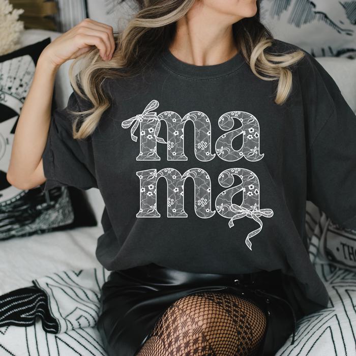 Mama Comfort Colors T-Shirt, Spring Colors Mom Shirt, Mother's Day Gift, Trendy Mom Tee for Women, Colorful Mama Shirt