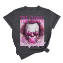  Pennywise Halloween Shirt | Mom and Daughter Matching Halloween Tee | Pink Horror Graphic Tee | Spooky Season Shirt