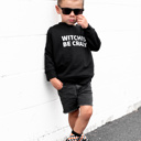 Witches Be Crazy Boys Halloween Sweatshirt | Funny Kids  Halloween Shirt