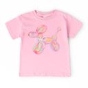  Top Trend! Balloon Dog Girls Tee | Cute Boutique Kids Shirt | Bright Summer Outfit