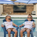  Toddler Graphic Tee | Pool Days + Sun Rays Kids Summer Shirt