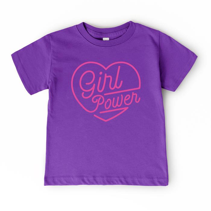 Girl Power Shirt, Youth Girl Shirt, Girls Empowerment Shirt, Toddler Girl Graphic Tee