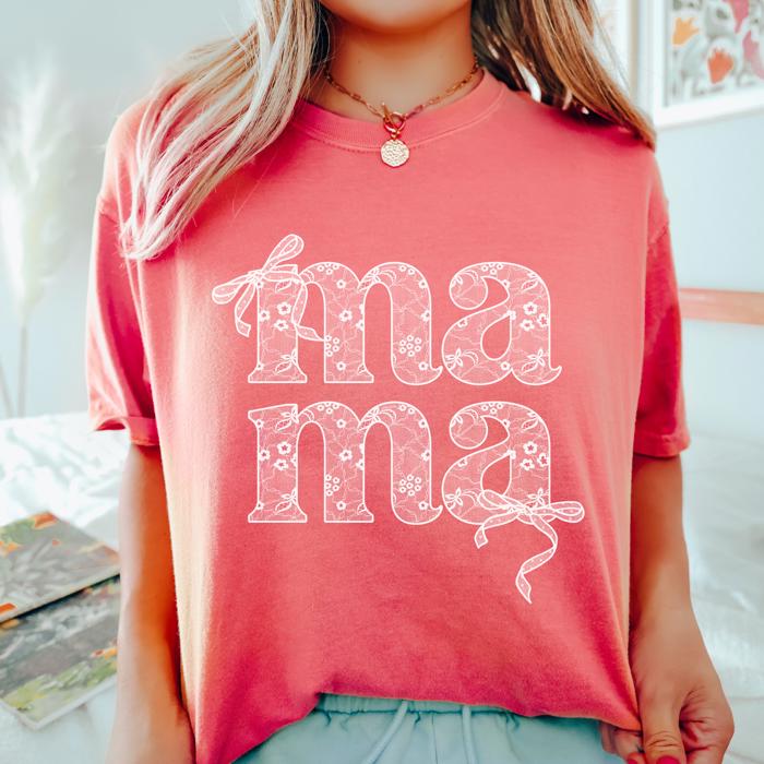 Mama Lace Womens Graphic Tee