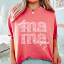  Mama Lace Womens Graphic Tee